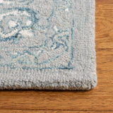 Safavieh Micro Loop 504 Hand Tufted Wool and Cotton with Latex Traditional Rug MLP504F-7SQ