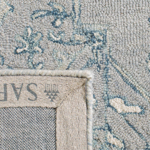 Safavieh Micro Loop 504 Hand Tufted Wool and Cotton with Latex Traditional Rug MLP504F-7SQ