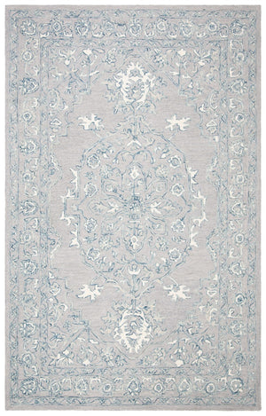 Safavieh Micro Loop 504 Hand Tufted Wool and Cotton with Latex Traditional Rug MLP504F-7SQ