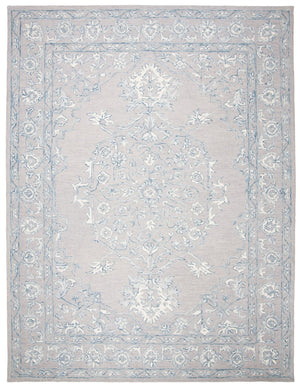 Safavieh Micro Loop 504 Hand Tufted Wool and Cotton with Latex Traditional Rug MLP504F-7SQ