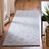 Safavieh Micro Loop 504 Hand Tufted Wool and Cotton with Latex Traditional Rug MLP504M-7SQ