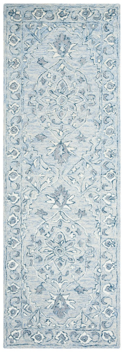 Safavieh Micro Loop 504 Hand Tufted Wool and Cotton with Latex Traditional Rug MLP504M-7SQ