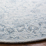 Safavieh Micro Loop 504 Hand Tufted Wool and Cotton with Latex Traditional Rug MLP504M-7SQ