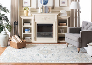 Safavieh Micro Loop 505 Hand Tufted Wool and Cotton with Latex Traditional Rug MLP505B-9SQ