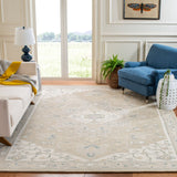 Safavieh Micro Loop 505 Hand Tufted Wool and Cotton with Latex Traditional Rug MLP505F-7SQ