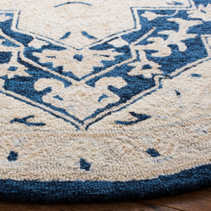 Safavieh Micro Loop 505 Hand Tufted Wool and Cotton with Latex Traditional Rug MLP505N-24