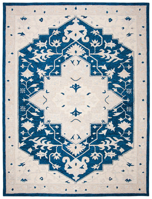 Safavieh Micro Loop 505 Hand Tufted Wool and Cotton with Latex Traditional Rug MLP505N-24