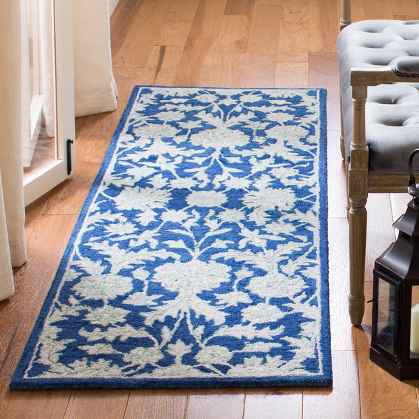 Safavieh Micro Loop 506 Hand Tufted Wool and Cotton with Latex Traditional Rug MLP506N-27
