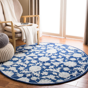 Safavieh Micro Loop 506 Hand Tufted Wool and Cotton with Latex Traditional Rug MLP506N-24