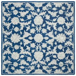 Safavieh Micro Loop 506 Hand Tufted Wool and Cotton with Latex Traditional Rug MLP506N-24