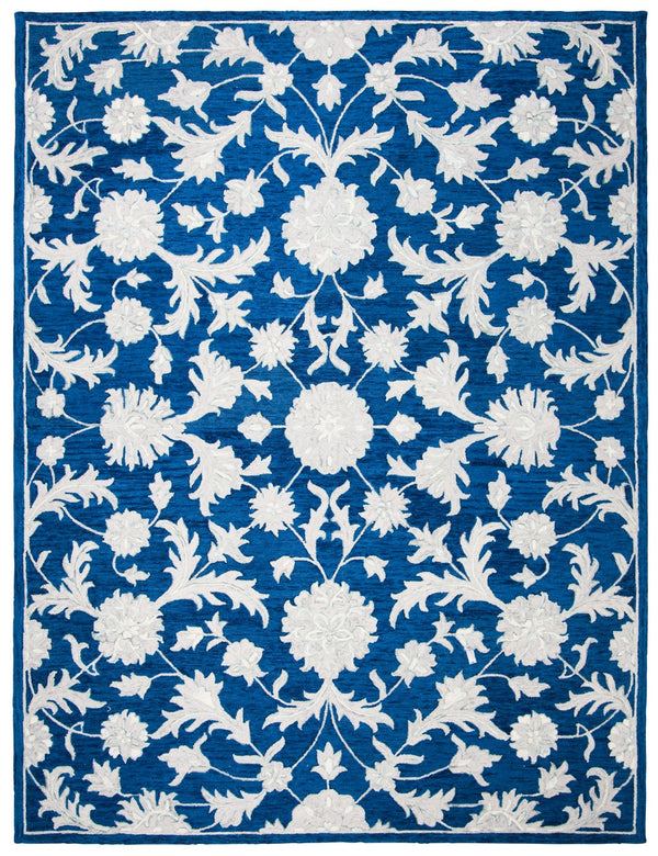 Safavieh Micro Loop 506 Hand Tufted Wool and Cotton with Latex Traditional Rug MLP506N-24