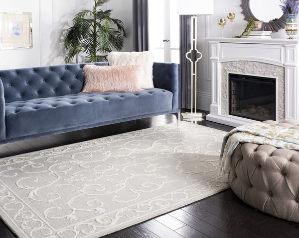 Safavieh Micro Loop 507 Hand Tufted Wool and Cotton with Latex Traditional Rug MLP507F-6