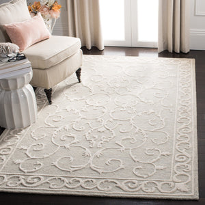 Safavieh Micro Loop 507 Hand Tufted Wool and Cotton with Latex Traditional Rug MLP507F-6