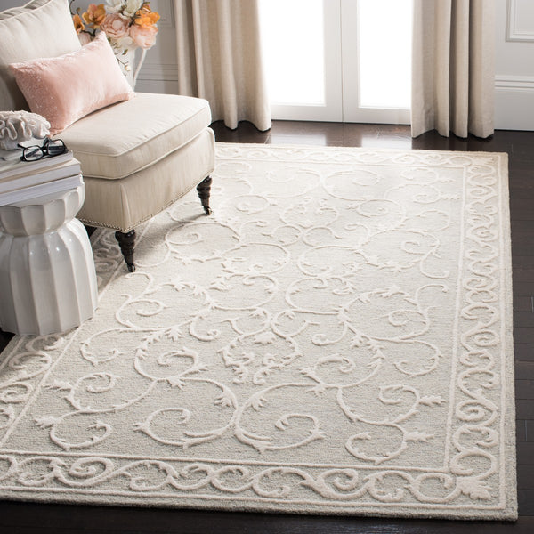Safavieh Micro Loop 507 Hand Tufted Wool and Cotton with Latex Traditional Rug MLP507F-6
