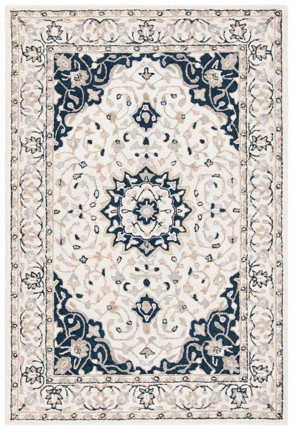Safavieh Micro Loop 508 Hand Tufted Wool and Cotton with Latex Traditional Rug MLP508A-24