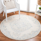 Safavieh Micro-Loop 516 Hand Tufted Wool and Cotton with Latex Rug MLP516A-5R