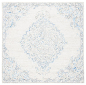 Safavieh Micro-Loop 516 Hand Tufted Wool and Cotton with Latex Rug MLP516A-5SQ