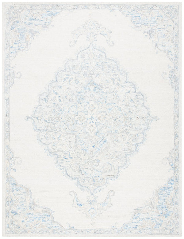 Safavieh Micro-Loop 516 Hand Tufted Wool and Cotton with Latex Rug MLP516A-8