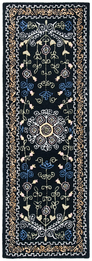 Safavieh Micro-Loop 522 Hand Tufted Wool and Cotton with Latex Rug MLP522Z-6