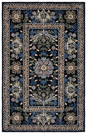 Safavieh Micro-Loop 522 Hand Tufted Wool and Cotton with Latex Rug MLP522Z-6