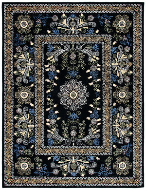 Safavieh Micro-Loop 522 Hand Tufted Wool and Cotton with Latex Rug MLP522Z-6