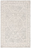 Micro-Loop 524  Hand Tufted 100% Wool Pile Rug Charcoal / Ivory