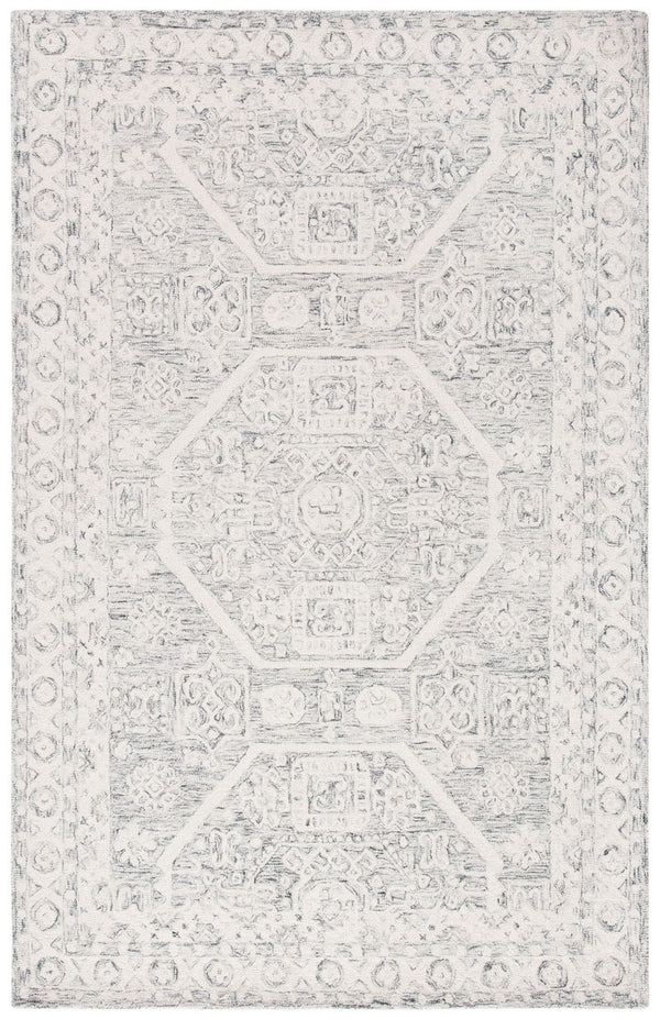 Safavieh Micro-Loop 524 Hand Tufted Wool and Cotton with Latex Rug MLP524H-7SQ