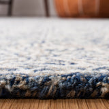 Safavieh Micro-Loop 526 Hand Tufted Wool and Cotton with Latex Rug MLP526N-7SQ