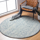 Safavieh Micro-Loop 526 Hand Tufted Wool and Cotton with Latex Rug MLP526N-7SQ