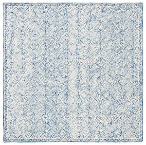 Safavieh Micro-Loop 526 Hand Tufted Wool and Cotton with Latex Rug MLP526N-7SQ