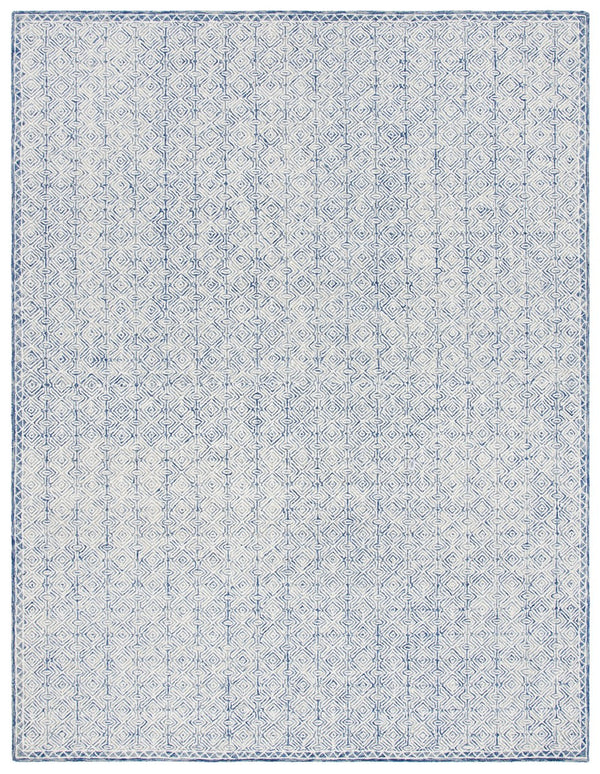 Safavieh Micro-Loop 526 Hand Tufted Wool and Cotton with Latex Rug MLP526N-7SQ