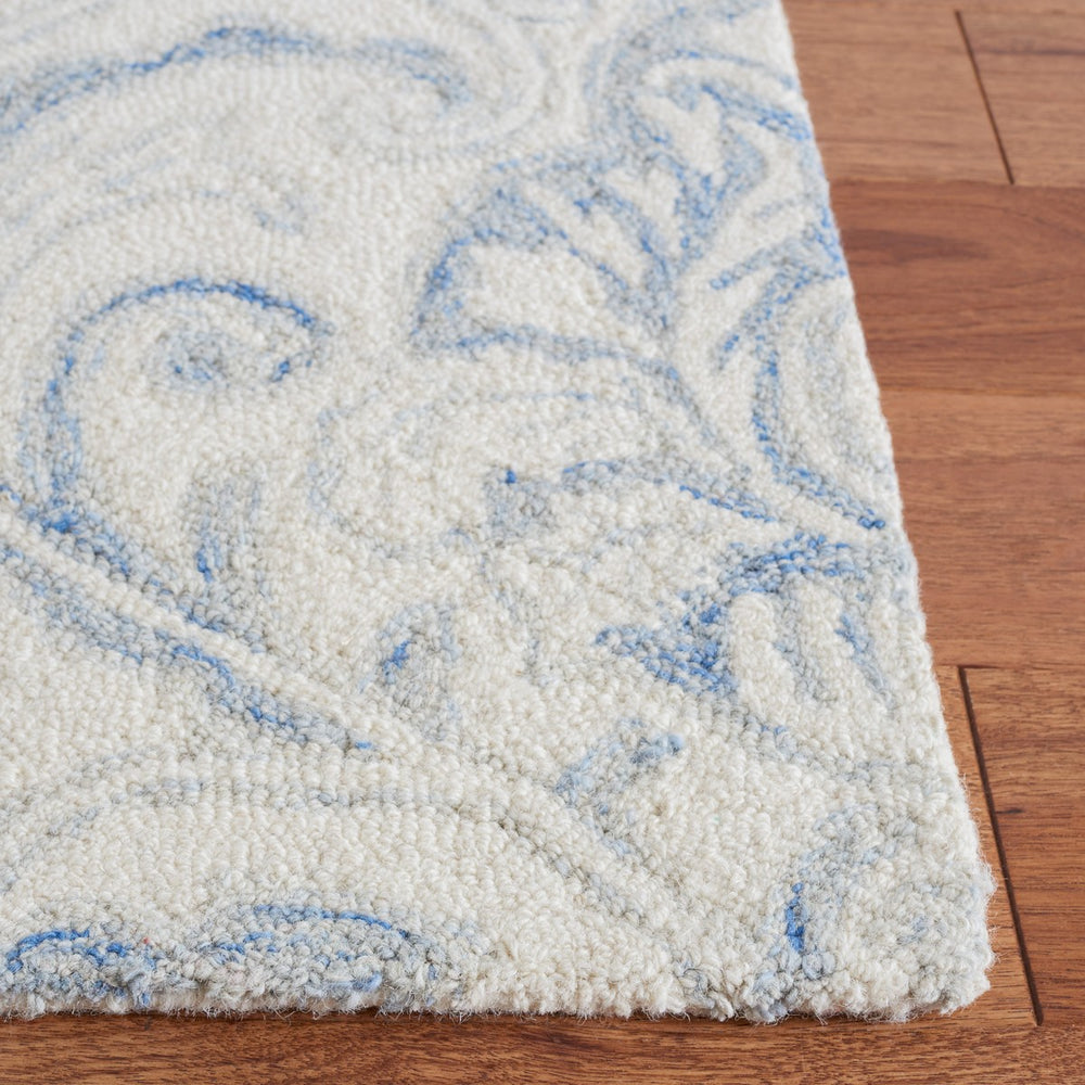 Safavieh Micro-Loop 532 Hand Tufted Wool and Cotton with Latex Contemporary Rug MLP532A-6