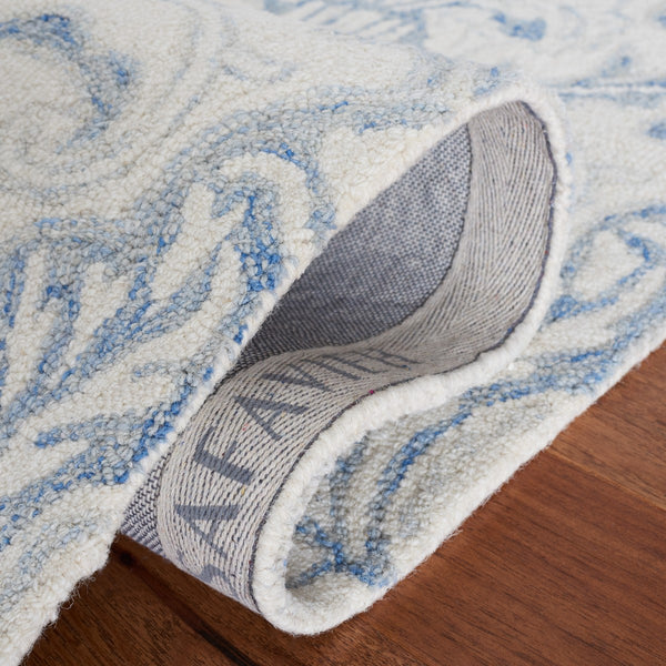 Safavieh Micro-Loop 532 Hand Tufted Wool and Cotton with Latex Contemporary Rug MLP532A-6