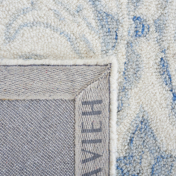 Safavieh Micro-Loop 532 Hand Tufted Wool and Cotton with Latex Contemporary Rug MLP532A-6