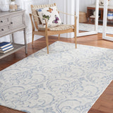 Safavieh Micro-Loop 532 Hand Tufted Wool and Cotton with Latex Contemporary Rug MLP532A-6