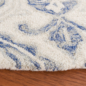 Safavieh Micro-Loop 532 Hand Tufted Wool and Cotton with Latex Contemporary Rug MLP532A-6