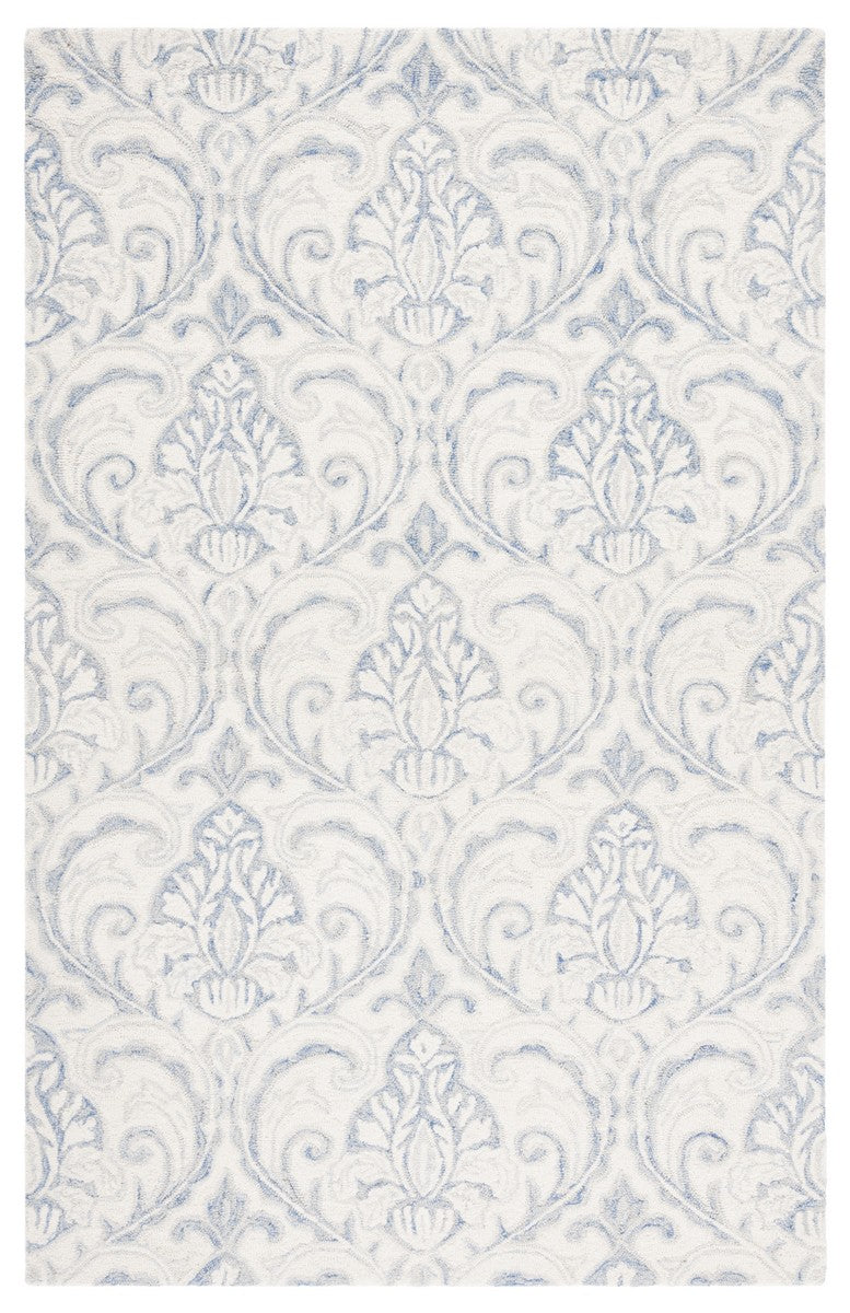 Safavieh Micro-Loop 532 Hand Tufted Wool and Cotton with Latex Contemporary Rug MLP532A-6