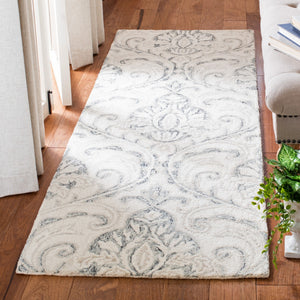 Safavieh Micro-Loop 532 Hand Tufted Wool and Cotton with Latex Contemporary Rug MLP532F-7SQ