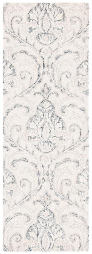 Safavieh Micro-Loop 532 Hand Tufted Wool and Cotton with Latex Contemporary Rug MLP532F-7SQ