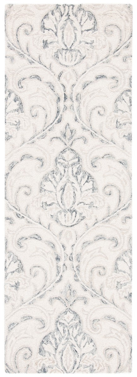 Safavieh Micro-Loop 532 Hand Tufted Wool and Cotton with Latex Contemporary Rug MLP532F-7SQ