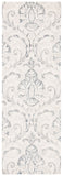Safavieh Micro-Loop 532 Hand Tufted Wool and Cotton with Latex Contemporary Rug MLP532F-7SQ