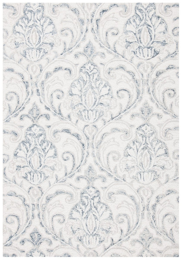 Safavieh Micro-Loop 532 Hand Tufted Wool and Cotton with Latex Contemporary Rug MLP532F-7SQ