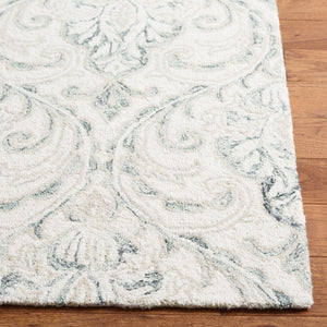 Safavieh Micro-Loop 532 Hand Tufted Wool and Cotton with Latex Contemporary Rug MLP532F-7SQ