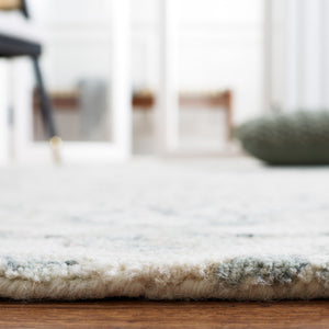 Safavieh Micro-Loop 532 Hand Tufted Wool and Cotton with Latex Contemporary Rug MLP532F-7SQ