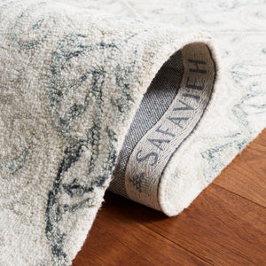 Safavieh Micro-Loop 532 Hand Tufted Wool and Cotton with Latex Contemporary Rug MLP532F-7SQ