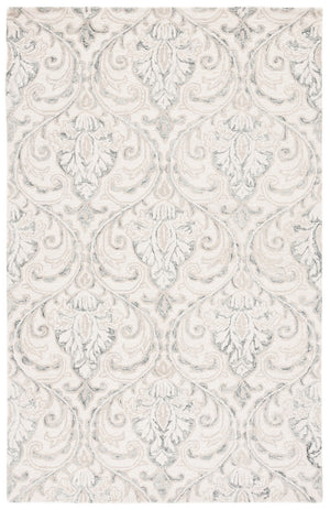 Safavieh Micro-Loop 532 Hand Tufted Wool and Cotton with Latex Contemporary Rug MLP532F-7SQ