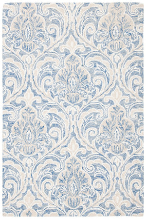 Safavieh Micro-Loop 532 Hand Tufted Wool and Cotton with Latex Contemporary Rug MLP532M-6