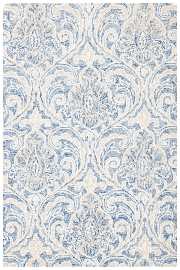 Safavieh Micro-Loop 532 Hand Tufted Wool and Cotton with Latex Contemporary Rug MLP532M-6