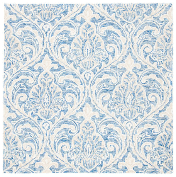 Safavieh Micro-Loop 532 Hand Tufted Wool and Cotton with Latex Contemporary Rug MLP532M-6