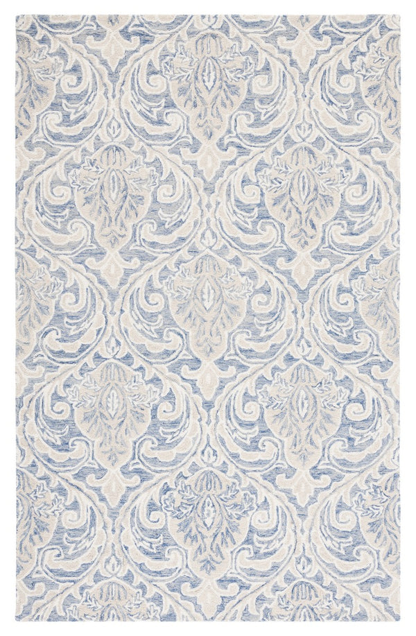 Safavieh Micro-Loop 532 Hand Tufted Wool and Cotton with Latex Contemporary Rug MLP532M-6